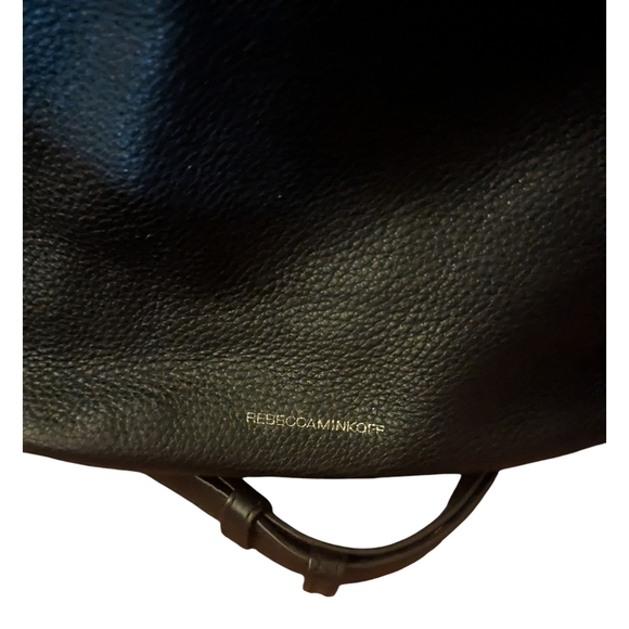 Rebecca Minkoff Black Leather Fringe Shoulder Bag - Picture 6 of 12